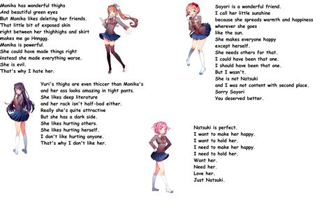 yuri ddlc poems|ddlc poem words for yuri.